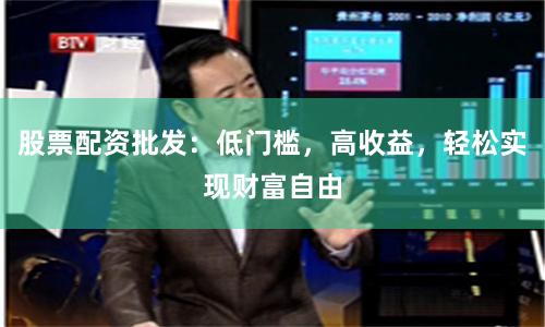 股票配资批发:低门槛,高收益,轻松实现财富自由