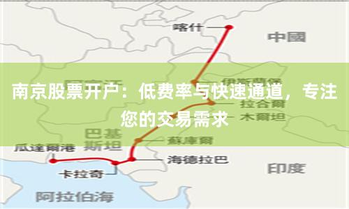 南京股票开户:低费率与快速通道,专注您的交易需求