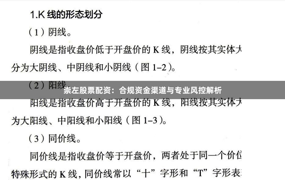 崇左股票配资:合规资金渠道与专业风控解析